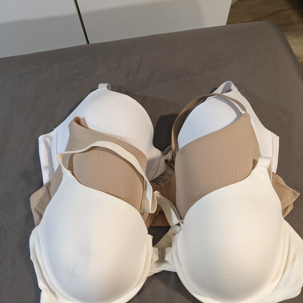 3 Bras Size 40D